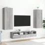 Wand-TV-Möbel aus grauem Sonoma-Ingenieurholz 40,5x30x102 cm von , TV-Möbel - Ref: Foro24-836936, Preis: 68,12 €, Rabatt: %