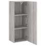 Wand-TV-Möbel aus grauem Sonoma-Ingenieurholz 40,5x30x102 cm von , TV-Möbel - Ref: Foro24-836936, Preis: 68,12 €, Rabatt: %