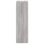 Wall-mounted TV stand in gray Sonoma engineered wood 40.5x30x102 cm by , TV Furniture - Ref: Foro24-836936, Price: 68,12 €, D...