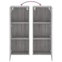 Wand-TV-Möbel aus grauem Sonoma-Ingenieurholz 40,5x30x102 cm von , TV-Möbel - Ref: Foro24-836936, Preis: 68,12 €, Rabatt: %