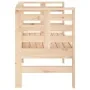 Massive Kiefernholz-Gartenbank 111,5x53x71 cm von , Gartenbänke - Ref: Foro24-825135, Preis: 88,34 €, Rabatt: %