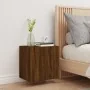 Mueble TV de pared madera ingeniería roble ahumado 40,5x30x40cm de , Muebles TV - Ref: Foro24-836908, Precio: 34,22 €, Descue...