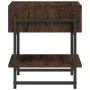 Engineered wood coffee table in brown oak, 40x40x45 cm by , Coffee table - Ref: Foro24-838967, Price: 33,83 €, Discount: %