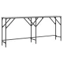 Engineered wood gray Sonoma console table 180x29x75 cm by , Side tables - Ref: Foro24-837765, Price: 56,99 €, Discount: %