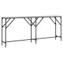 Engineered wood gray Sonoma console table 180x29x75 cm by , Side tables - Ref: Foro24-837765, Price: 56,99 €, Discount: %