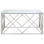 Silberner Couchtisch aus Edelstahl und gehärtetem Glas von , Couchtisch - Ref: Foro24-349979, Preis: 236,11 €, Rabatt: %