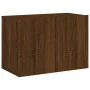 Wand-TV-Möbel 5-teilig aus braunem Eichenfurnierholz von , TV-Möbel - Ref: Foro24-3216517, Preis: 158,50 €, Rabatt: %