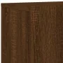 Wall-mounted TV furniture set, 5 pieces, engineered wood, brown oak. by , TV Furniture - Ref: Foro24-3216517, Price: 158,50 €...