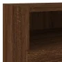 Wall-mounted TV furniture set, 5 pieces, engineered wood, brown oak. by , TV Furniture - Ref: Foro24-3216517, Price: 158,50 €...