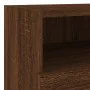 Wand-TV-Möbel 5-teilig aus braunem Eichenfurnierholz von , TV-Möbel - Ref: Foro24-3216517, Preis: 158,50 €, Rabatt: %