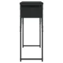 Console table with black engineered wood shelf 105x30x75 cm by , Side tables - Ref: Foro24-837792, Price: 45,15 €, Discount: %