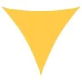 Triangular sail shade made of yellow Oxford fabric, 3x3x3 m. by , Umbrellas - Ref: Foro24-135610, Price: 25,92 €, Discount: %