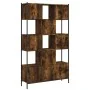 Estantería madera de ingeniería roble ahumado 102x28x172 cm de , Librerías y estanterías - Ref: Foro24-3213659, Precio: 136,3...