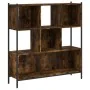 Estantería madera de ingeniería roble ahumado 102x28x172 cm de , Librerías y estanterías - Ref: Foro24-3213659, Precio: 136,3...