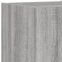 Wall-mounted TV furniture with LED lights, 5 pieces in Sonoma gray. by , TV Furniture - Ref: Foro24-3216865, Price: 166,63 €,...