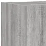 Wall-mounted TV furniture with 4 Sonoma gray LED lights. by , TV Furniture - Ref: Foro24-3216886, Price: 173,02 €, Discount: %