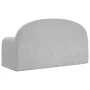 Two-seater light gray soft plush sofa for children by , Baby and Toddler Furniture - Ref: Foro24-357011, Price: 46,08 €, Disc...