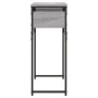 Console table with Sonoma grey engineered wood shelf 75x30x75 cm by , Side tables - Ref: Foro24-837800, Price: 39,85 €, Disco...
