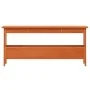 Banco de recibidor madera maciza pino marrón cera 100x28x45 cm de , Bancos para recibidores y almacenamiento - Ref: Foro24-83...