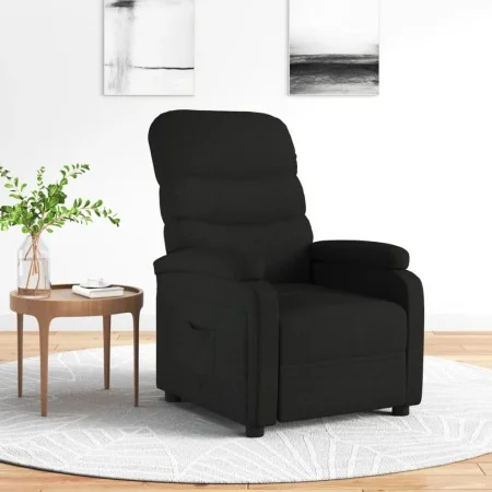 Black fabric recliner by , Armchairs - Ref: Foro24-344892, Price: 174,36 €, Discount: %
