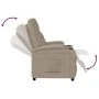 Ruhesessel aus synthetischem Leder in Capuccino-Farbe. von , Sessel - Ref: Foro24-348419, Preis: 251,98 €, Rabatt: %