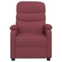 Sillón de masaje de tela rojo tinto de , Sillones de masaje eléctricos - Ref: Foro24-348302, Precio: 191,39 €, Descuento: %