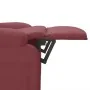 Sillón de masaje de tela rojo tinto de , Sillones de masaje eléctricos - Ref: Foro24-348302, Precio: 191,39 €, Descuento: %