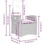 Garten-Liegestühle mit beigen Kissen, 2 Stück, aus PE-Rattan. von , Gartenstühle - Ref: Foro24-365220, Preis: 251,26 €, Rabat...