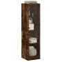 Aparador con puertas de vidrio roble ahumado 35x37x142 cm by , Sideboards - Ref: Foro24-836438, Price: 92,99 €, Discount: %