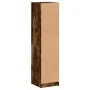 Aparador con puertas de vidrio roble ahumado 35x37x142 cm by , Sideboards - Ref: Foro24-836438, Price: 92,99 €, Discount: %