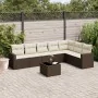 Set sofás de jardín 8 piezas y cojines ratán sintético marrón von , Gartensets - Ref: Foro24-3219053, Preis: 521,91 €, Rabatt: %