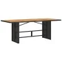 Set de comedor de jardín 9 pzas y cojines ratán sintético negro by , Garden sets - Ref: Foro24-3213137, Price: 1,00 €, Discou...
