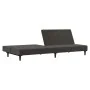Sofá cama de 2 plazas terciopelo gris oscuro by , Sofas - Ref: Foro24-375733, Price: 235,55 €, Discount: %