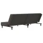 Sofá cama de 2 plazas terciopelo gris oscuro by , Sofas - Ref: Foro24-375733, Price: 235,55 €, Discount: %