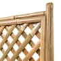 Garden planter with bamboo trellis 70 cm by vidaXL, Pots and planters - Ref: Foro24-43714, Price: 79,58 €, Discount: %