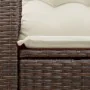 Sofá de jardín con cojines 2 plazas ratán sintético marrón by , Outdoor sofas - Ref: Foro24-366223, Price: 186,41 €, Discount: %