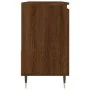 Armario de baño madera contrachapada marrón roble 65x33x60 cm de , Tocadores de baño - Ref: Foro24-831603, Precio: 59,86 €, D...
