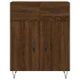 Aparador de madera de ingeniería marrón roble 69,5x34x90 cm by , Sideboards - Ref: Foro24-827979, Price: 87,97 €, Discount: %