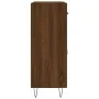 Aparador de madera de ingeniería marrón roble 69,5x34x90 cm by , Sideboards - Ref: Foro24-827979, Price: 87,97 €, Discount: %