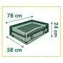 Nature Funda para barbacoa 78x58x24 cm von , Grillabdeckungen - Ref: Foro24-434653, Preis: 18,09 €, Rabatt: %