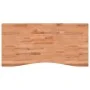 Tablero de escritorio madera maciza de haya 110x(50-55)x4 cm von , Schreibtischzubehör und Produkte - Ref: Foro24-356060, Pre...