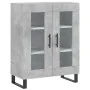 Aparador alto madera contrachapada gris hormigón 69,5x34x180 cm von , Sideboards - Ref: Foro24-3195759, Preis: 147,63 €, Raba...