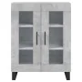 Aparador alto madera contrachapada gris hormigón 69,5x34x180 cm von , Sideboards - Ref: Foro24-3195759, Preis: 147,63 €, Raba...
