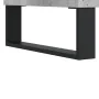 Aparador alto madera contrachapada gris hormigón 69,5x34x180 cm von , Sideboards - Ref: Foro24-3195759, Preis: 147,63 €, Raba...