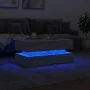 Mesa de centro con luces LED gris Sonoma 90x50x40 cm by , Coffee table - Ref: Foro24-839866, Price: 112,74 €, Discount: %