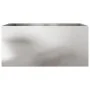 Jardinera de acero inoxidable plateado 62x30x29 cm by , Pots and planters - Ref: Foro24-841593, Price: 68,55 €, Discount: %