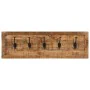 Perchero de pared con 5 ganchos madera maciza de mango von , Hut- und Garderobenständer - Ref: Foro24-358955, Preis: 58,29 €,...