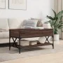 Mesa de centro madera ingeniería metal marrón 100x50x50 cm von , Couchtisch - Ref: Foro24-845360, Preis: 88,69 €, Rabatt: %