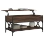 Mesa de centro madera ingeniería metal marrón 100x50x50 cm von , Couchtisch - Ref: Foro24-845360, Preis: 88,69 €, Rabatt: %