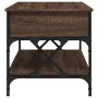 Mesa de centro madera ingeniería metal marrón 100x50x50 cm von , Couchtisch - Ref: Foro24-845360, Preis: 88,69 €, Rabatt: %